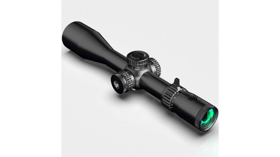 Swampfox Warhawk Tactical 4-20x50mm Rifle Scope, 34mm Tube, First Focal Plane, Sharpshooter MIL, MOA, Black, TWK42050-3L