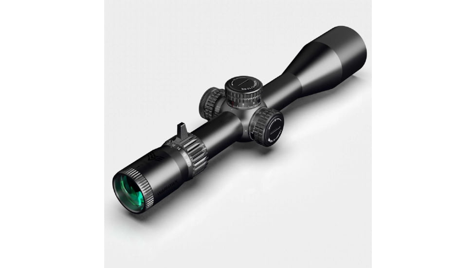 Swampfox Warhawk Tactical 4-20x50mm Rifle Scope, 34mm Tube, First Focal Plane, Sharpshooter MIL, MOA, Black, TWK42050-3L