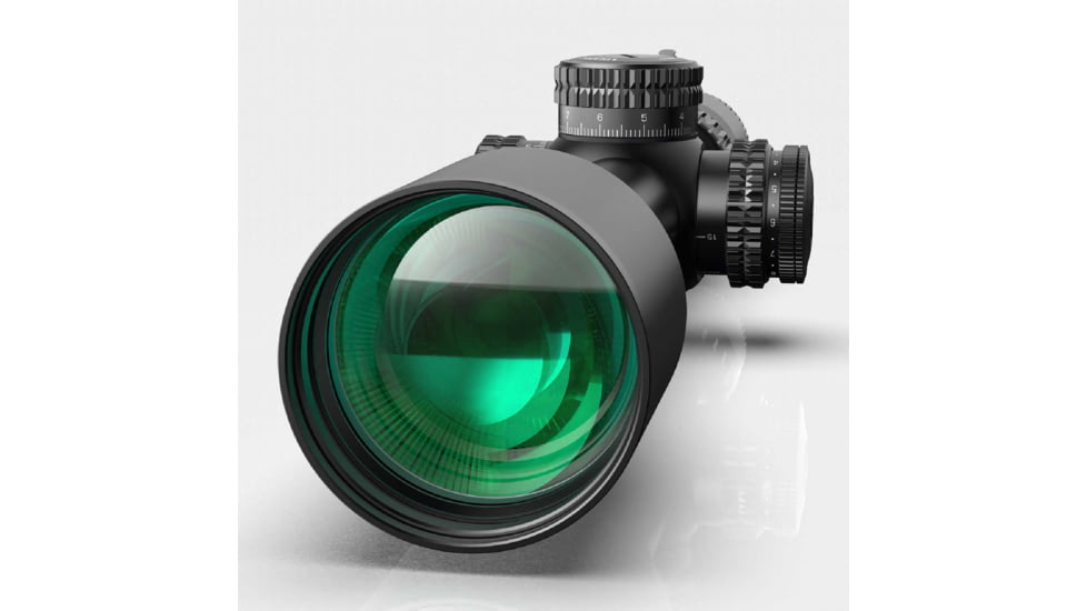 Swampfox Warhawk Tactical 4-20x50mm Rifle Scope, 34mm Tube, First Focal Plane, Sharpshooter MIL, MOA, Black, TWK42050-3L