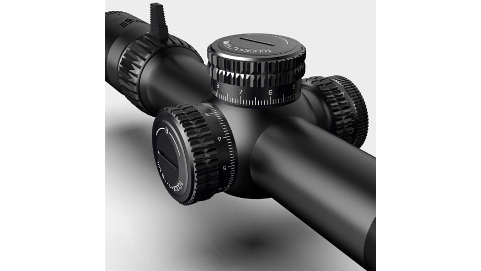 Swampfox Warhawk Tactical 4-20x50mm Rifle Scope, 34mm Tube, First Focal Plane, Sharpshooter MIL, MOA, Black, TWK42050-3L