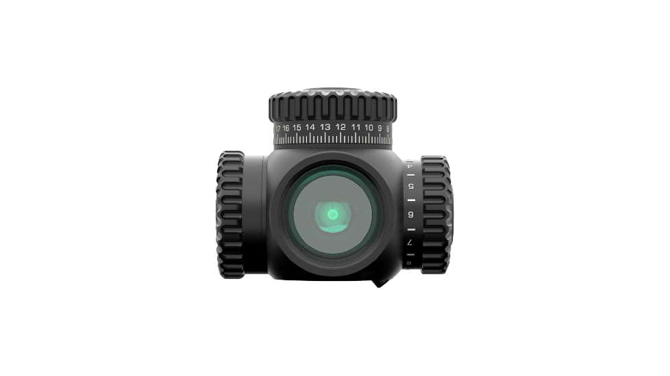 Swampfox Warhorse 1-6x24 Rifle Scope, 34mm Tube, First Focal Plane, Red IR MOA, WAR16241-RM