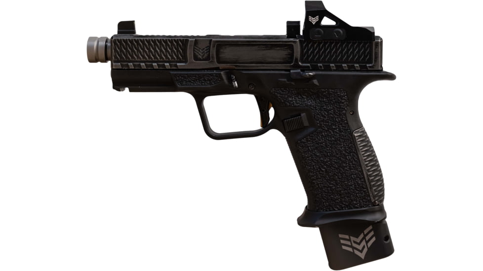 Swampfox Wolverine Tritium Stealth Sights for Double Stack Glocks 17/19/21/22/23/34/35/40/41/45, Black, WVNFS-CWSS