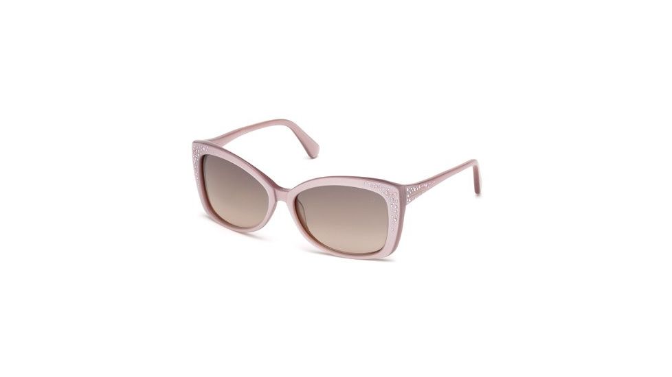 Swarovski Bianca Sunglasses SK0019 - Shiny Pink Frame Color