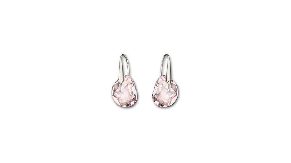 Swarovski Galet Light Amethyst Pierced Earrings