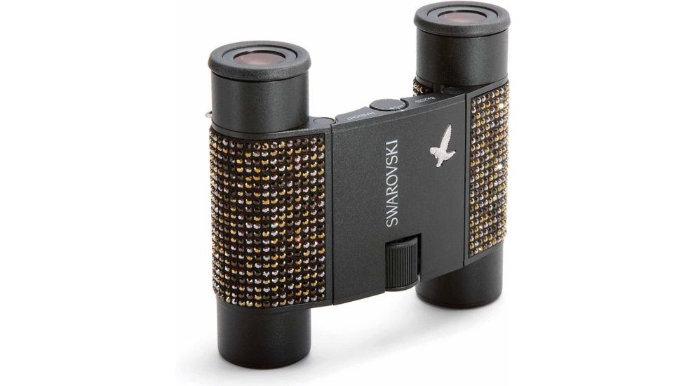 Swarovski Crystal 8x20 Idomeneo Pocket Binocular 46102 Vertical View