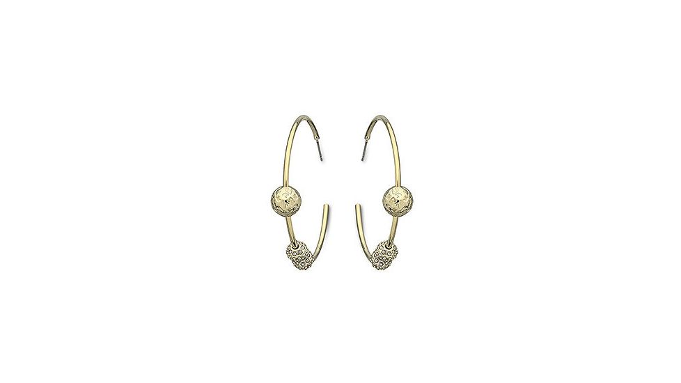 Swarovski Signature Hoop Earrings, gold-plated