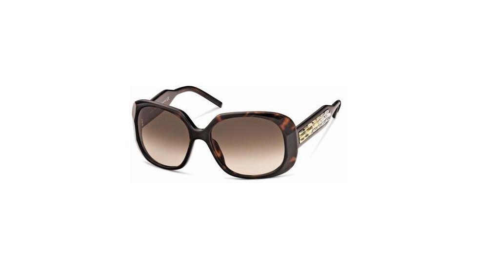 Swarovski Ava Sunglasses SK0008 - Dark Havana Frame Color