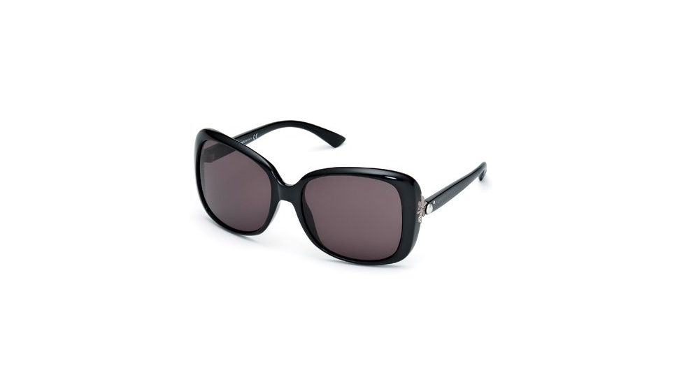 Swarovski SK0027 Sunglasses - Shiny Black Frame Color