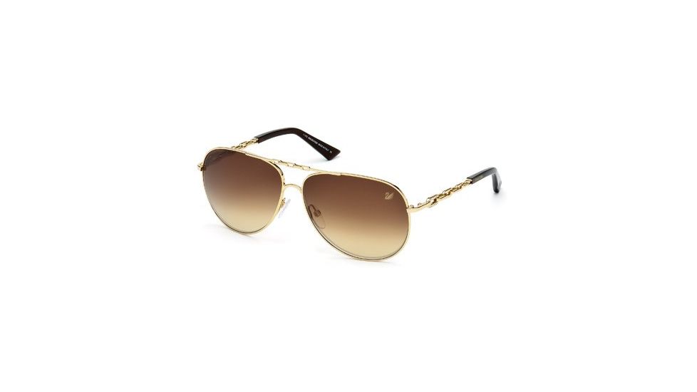 Swarovski SK0032 Sunglasses - Shiny Rose Gold Frame Color