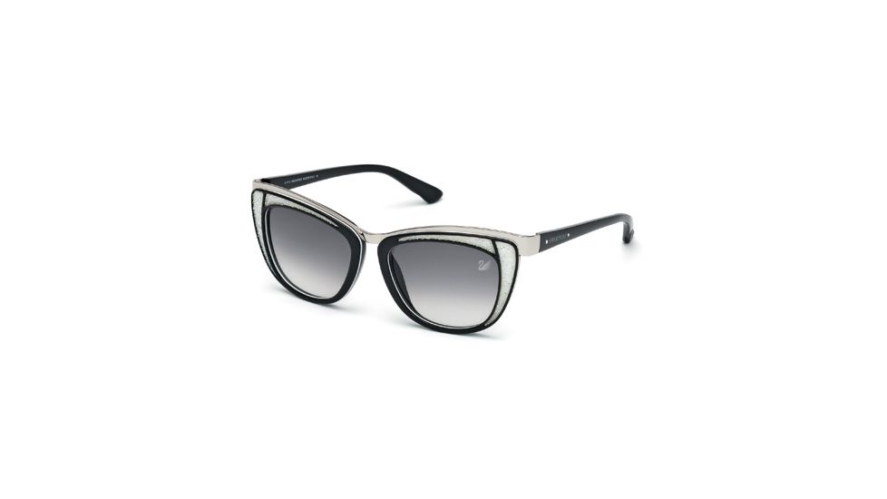 Swarovski SK0061 Sunglasses - Black Frame Color
