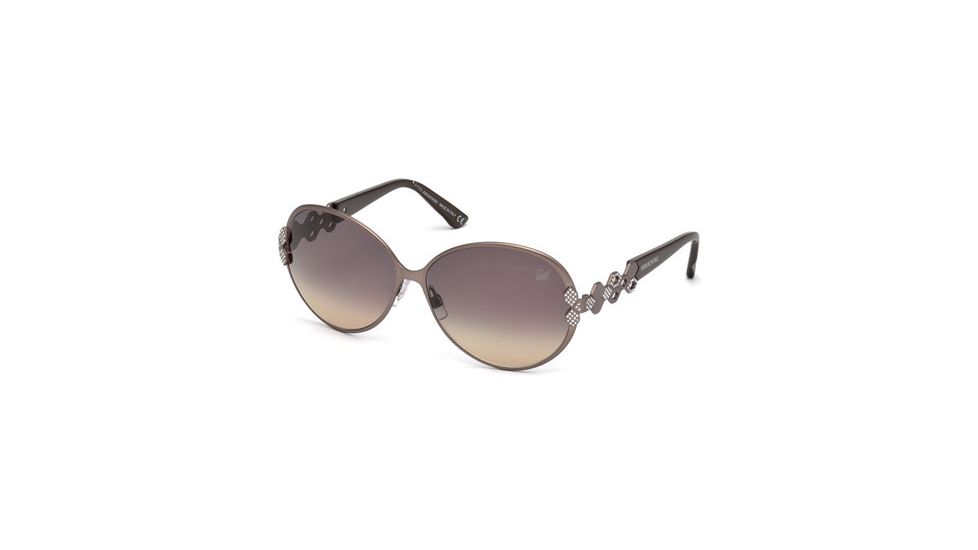 Swarovski SK0072 Sunglasses - Shiny Pink Frame Color, Gradient Smoke Lens Color