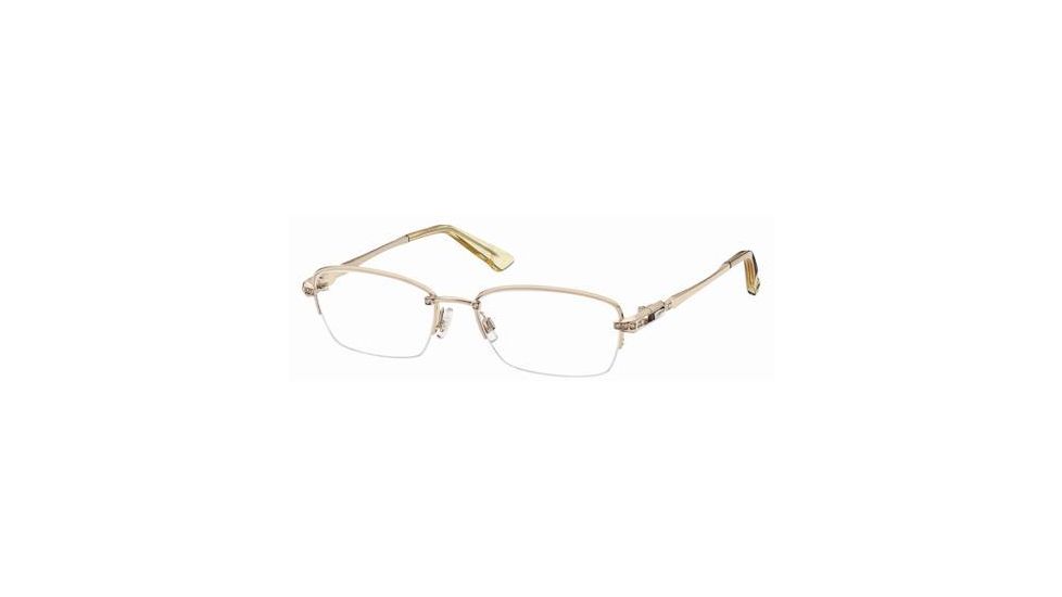 Swarovski SK5001 Eyeglass Frames - Shiny Rose Gold Frame Color