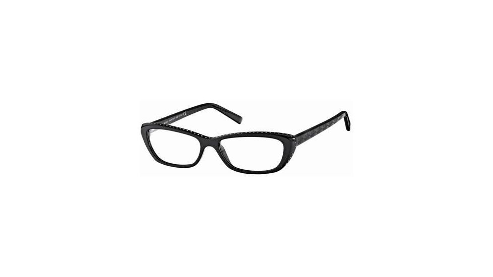 Swarovski SK5013 Eyeglass Frames - Shiny Black Frame Color