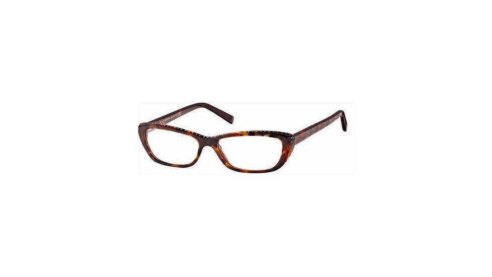 Swarovski SK5013 Eyeglass Frames - Dark Havana Frame Color