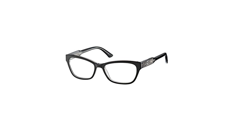 Swarovski SK5033 Eyeglass Frames - Black/Crystal Frame Color