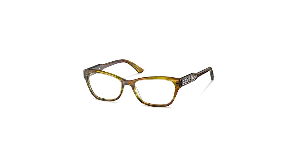 Swarovski SK5033 Eyeglass Frames - Shiny Light Green Frame Color