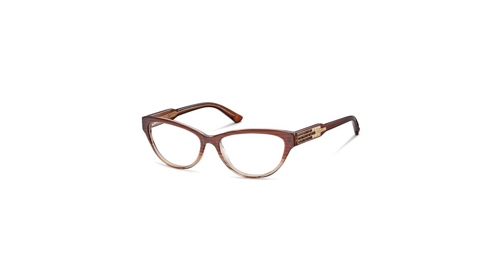 Swarovski SK5034 Eyeglass Frames - Light Brown Frame Color