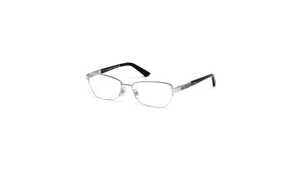 Swarovski SK5068 Eyeglass Frames - Shiny Palladium Frame Color