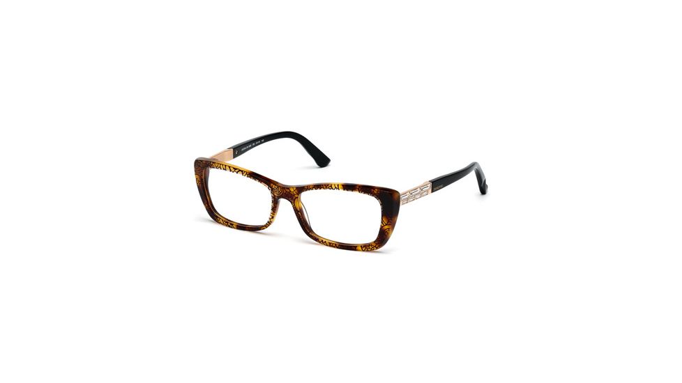 Swarovski SK5095 Eyeglass Frames - Havana Frame Color