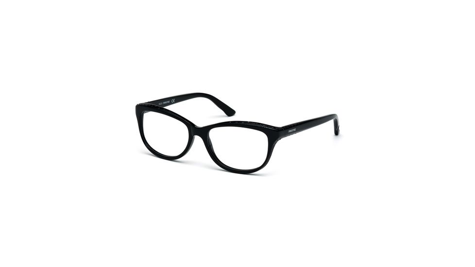 Swarovski SK5100 Eyeglass Frames - Shiny Black Frame Color
