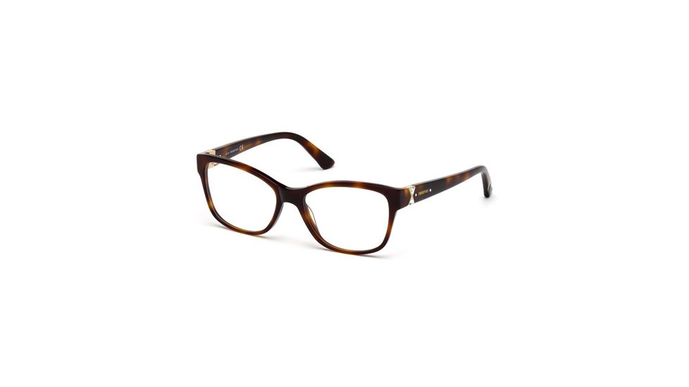 Swarovski SK5115 Eyeglass Frames - Dark Havana Frame Color