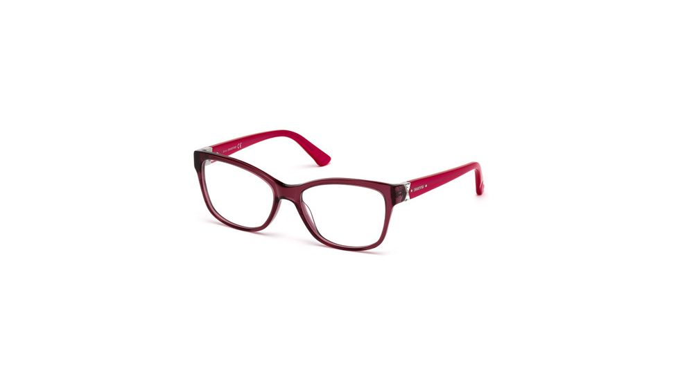 Swarovski SK5115 Eyeglass Frames - Shiny Bordeaux Frame Color