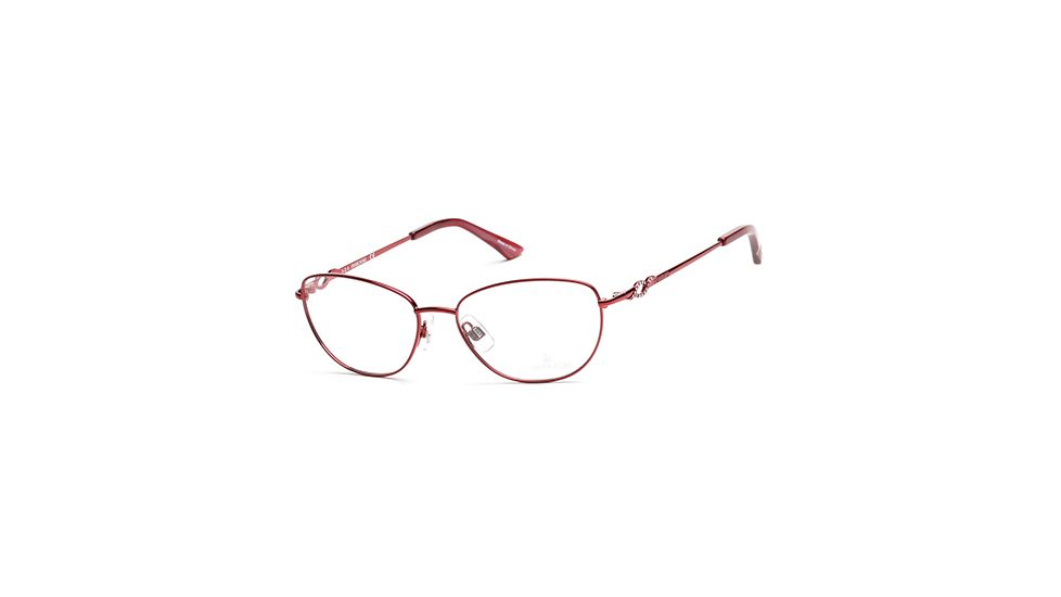 Swarovski SK5149 Eyeglass Frames - Shiny Red Frame Color