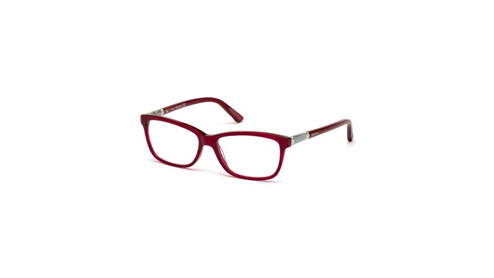 Swarovski SK5158 Eyeglass Frames - Shiny Bordeaux Frame Color