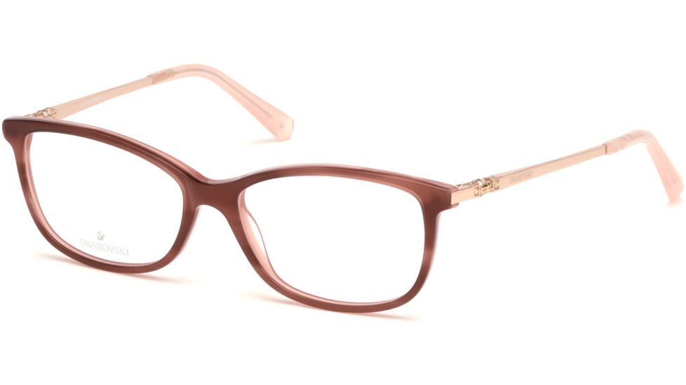 Swarovski SK5285 Eyeglass Frames - Pink Frame Color