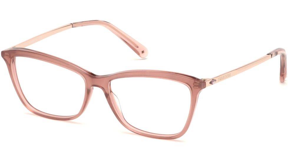 Swarovski SK5314-F Prescription Eyeglasses - Pink Frame, 54 mm Lens Diameter SK5314-F54074