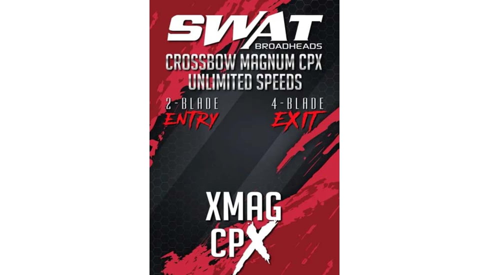 SWAT Broadheads SWAT X-MAGCPX Crossbow Broadheads
