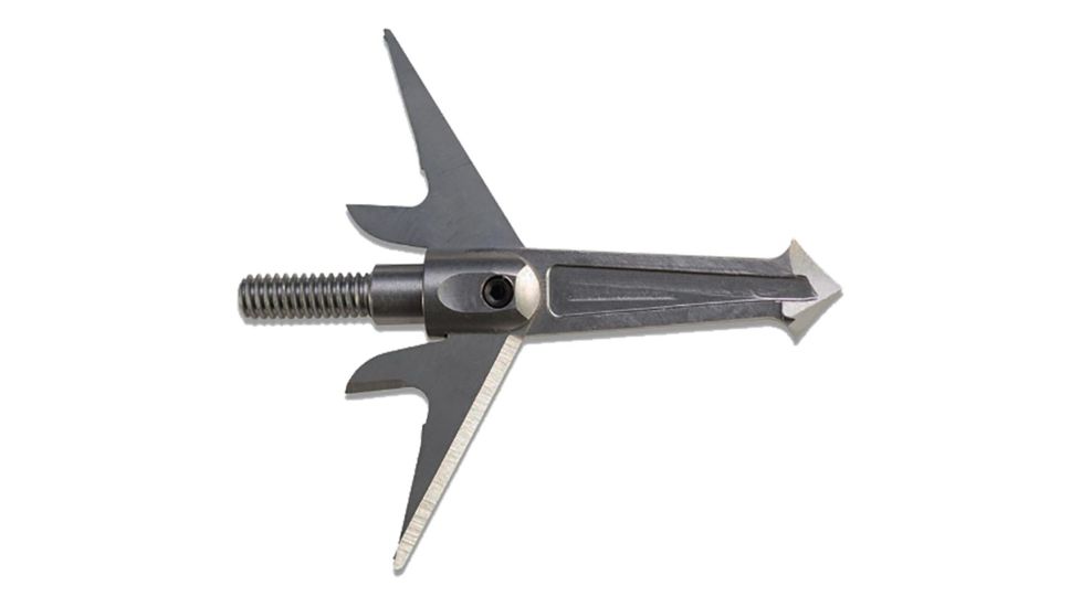 Swhacker Levi Morgan Series Broadhead 2 Blade Steel 125 gr. 1.75 in. 3 pk., Silver 1401093