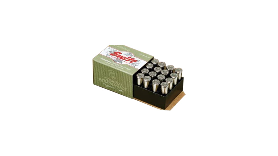 Swift Bullet Company A-Frame Heavy Revolver Handgun Ammunition .44 Rem Mag .300 gr A-Frame 1346 fps 20/ct, 10005