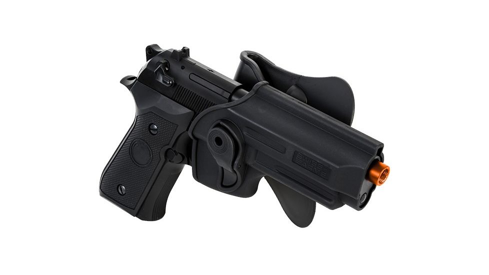 Poly Holster-Fits Taurus PT92 Series, Black