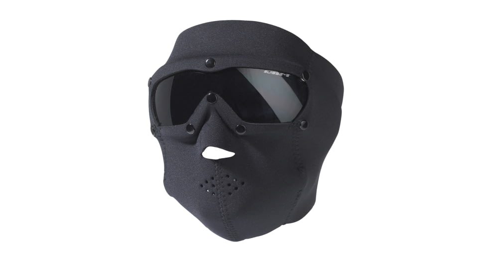 SWISSEYE Neoprene Mask w/Smoke Lenses, Black, Adjustable, 15629999