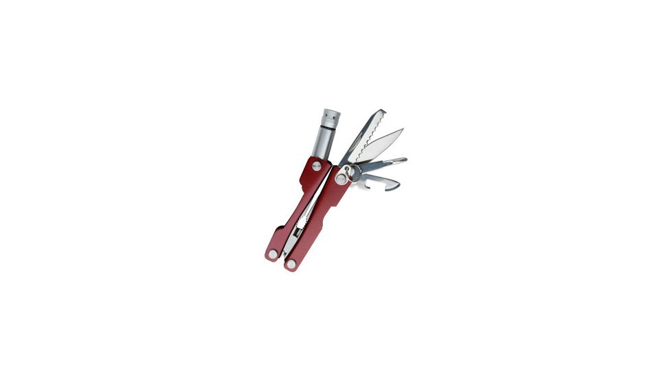 SwissTech Key Ring Multi-Tool 8-in-1, Red STT35000