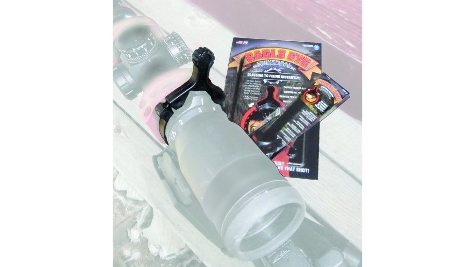 Switchview Eagle Eye - Universal Scope Magnification Adjustment Throw Lever, Black, SVSPTEE-BLACK