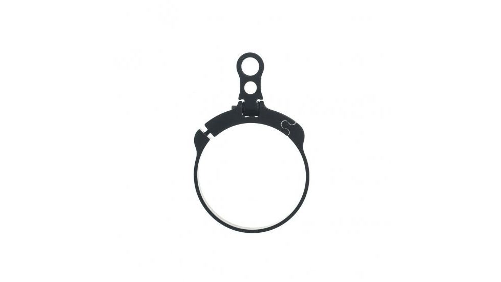 Switchview Folding Switchview Magnification Adjustment Throw Lever, Anodized Flat Black, 172-176SVFD2