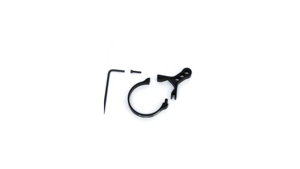 Switchview Magnification Adjustment Throw Lever, Anodized Flat Black, 1360SV, EDEMO1