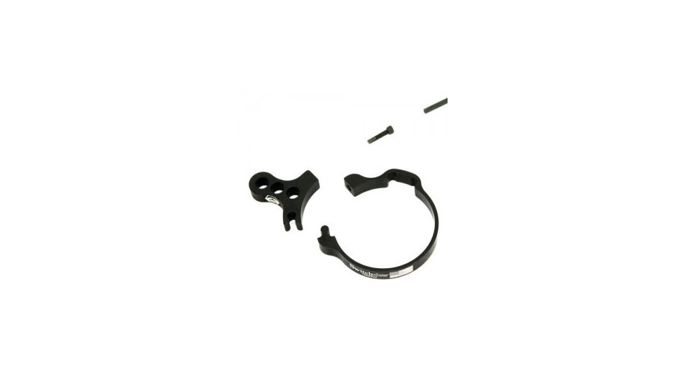 Switchview Magnification Adjustment Throw Lever, Anodized Flat Black, 1444SV