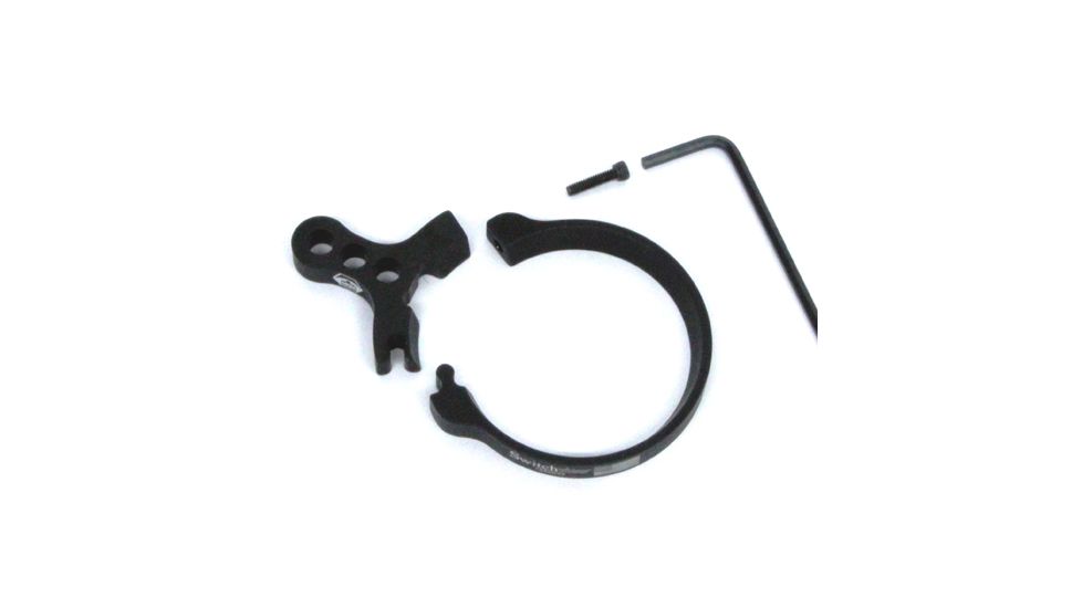 Switchview Magnification Adjustment Throw Lever, Anodized Flat Black, 1540SV, EDEMO1