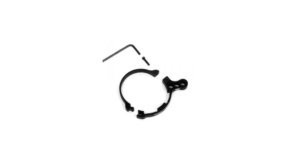 Switchview Magnification Adjustment Throw Lever, Anodized Flat Black, 1600SV