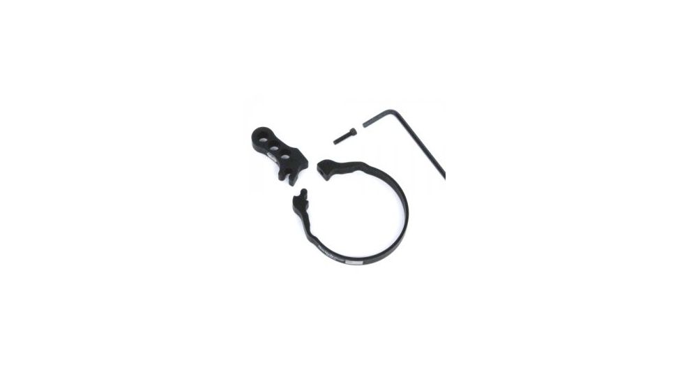 Switchview Magnification Adjustment Throw Lever, Anodized Flat Black, 1615SV, EDEMO1