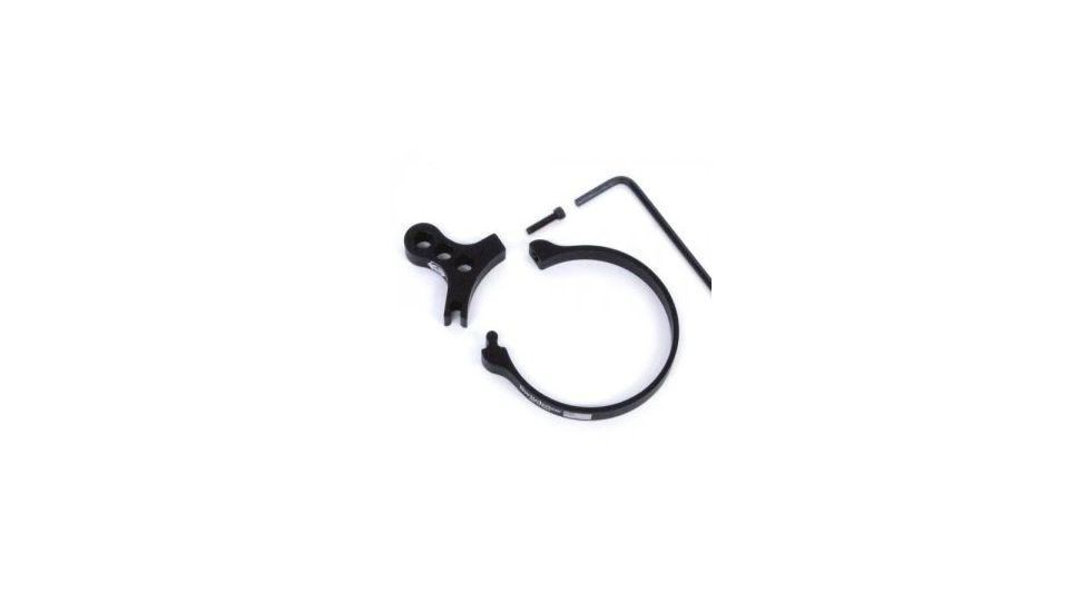 EDEMO Switchview Magnification Adjustment Throw Lever, Anodized Flat Black, 167-171SV, EDEMO2