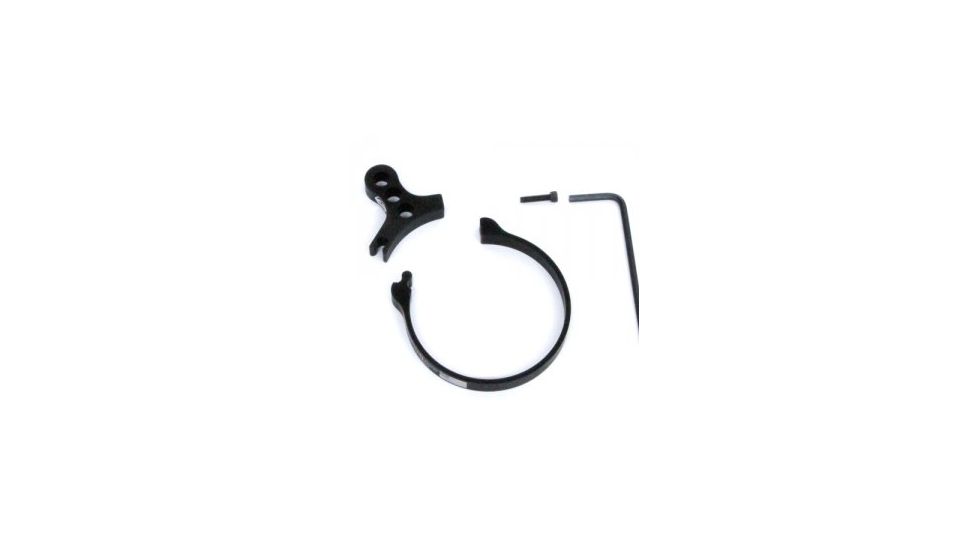 Switchview Magnification Adjustment Throw Lever, Anodized Flat Black, 172-176SV
