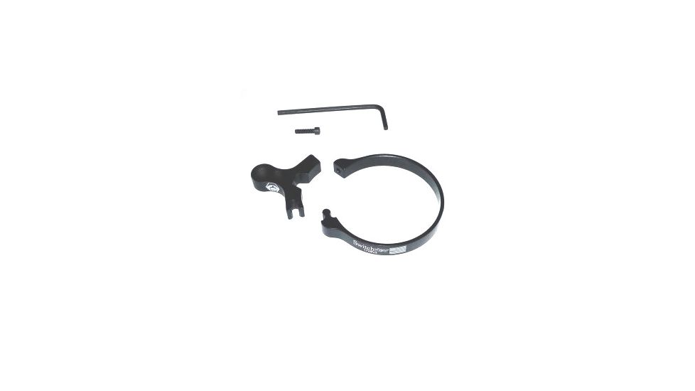 Switchview Magnification Adjustment Throw Lever, Anodized Flat Black, 1720SV