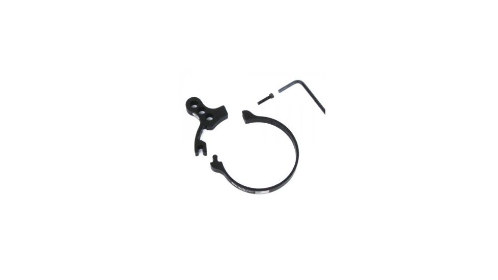 Switchview Magnification Adjustment Throw Lever, Anodized Flat Black, 1762SV