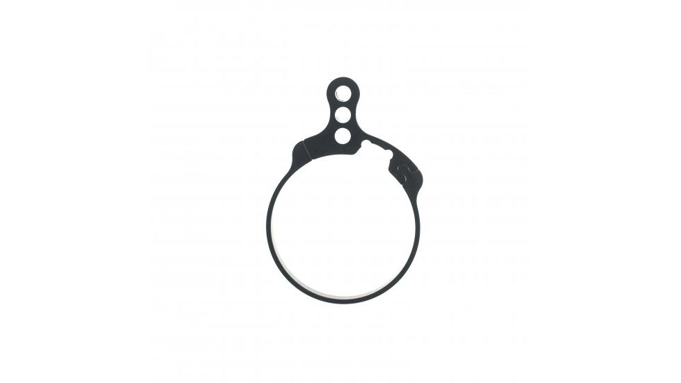 Switchview Magnification Adjustment Throw Lever, Anodized Flat Black, 182-187SV1