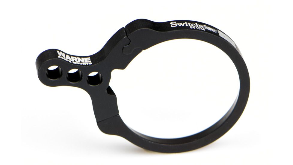 Switchview Magnification Adjustment Throw Lever, Anodized Flat Black, 1540SV, EDEMO1