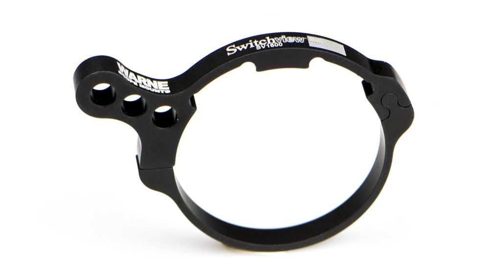 Switchview Magnification Adjustment Throw Lever, Anodized Flat Black, 1600SV